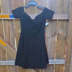Xtaren Black Mini Dress